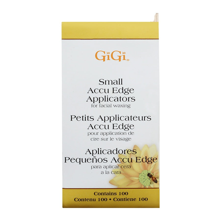 Box of GiGi Small Accu Edge Applicators on a white background