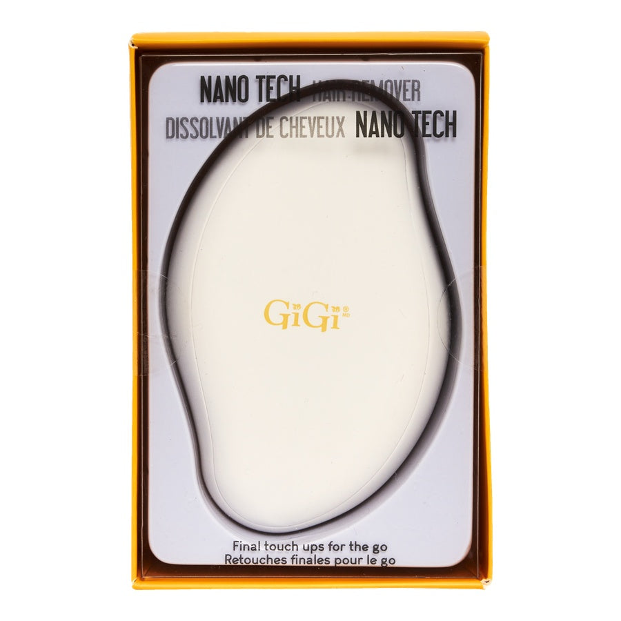 GIGI Nano Tech hair removal device in packaging on a white background