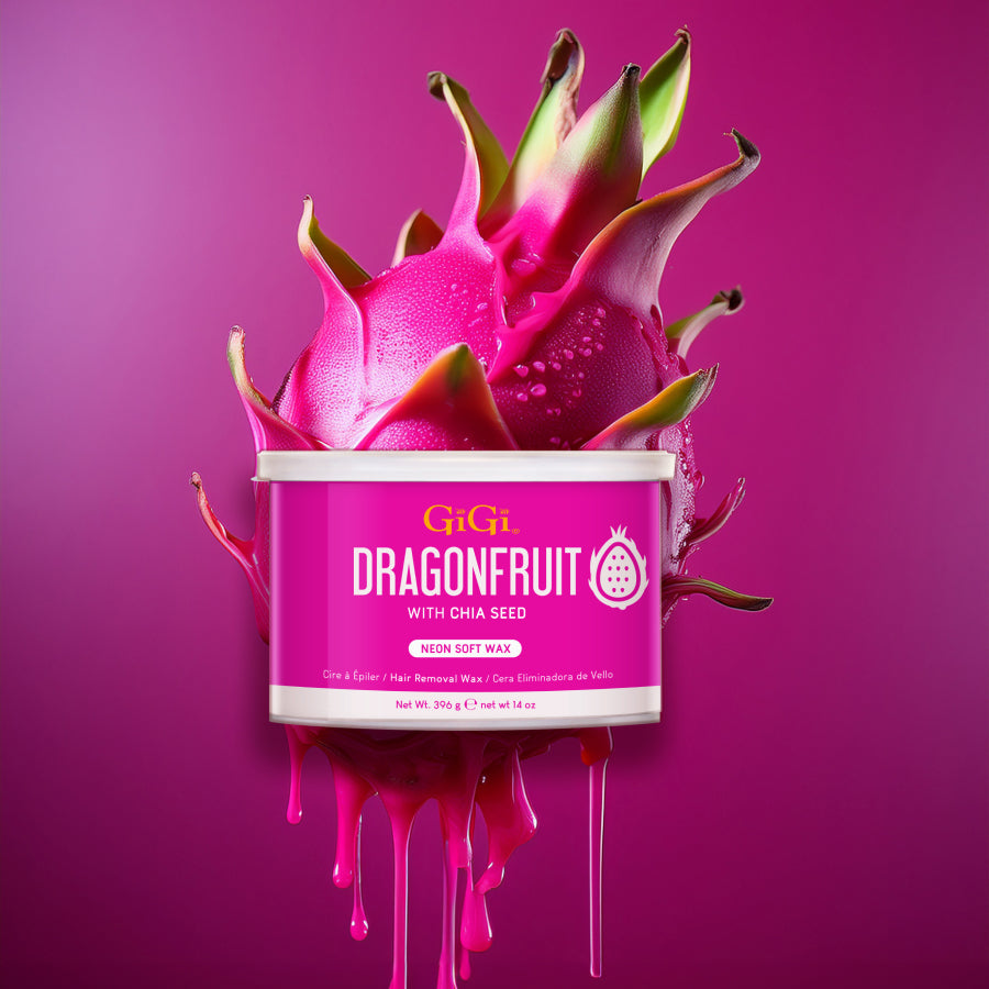 GiGi Neon Soft Wax Dragonfruit | Antioxidant-Rich Wax