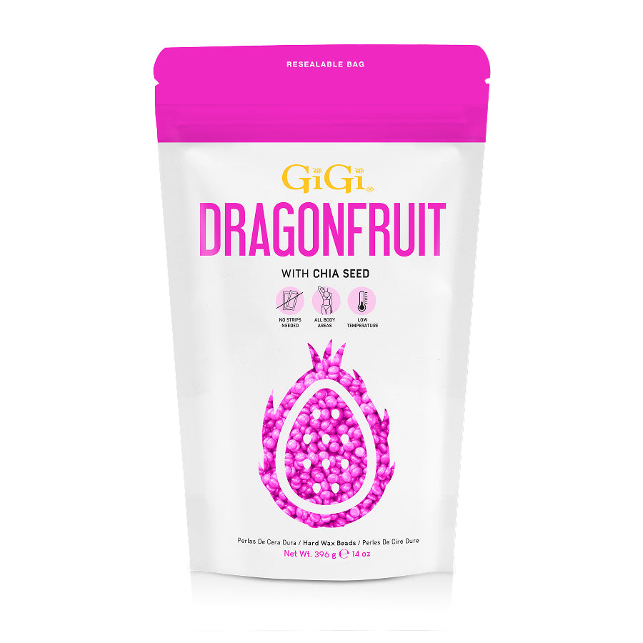 Dragon Fruit Wax Beads Packaging on a white background
