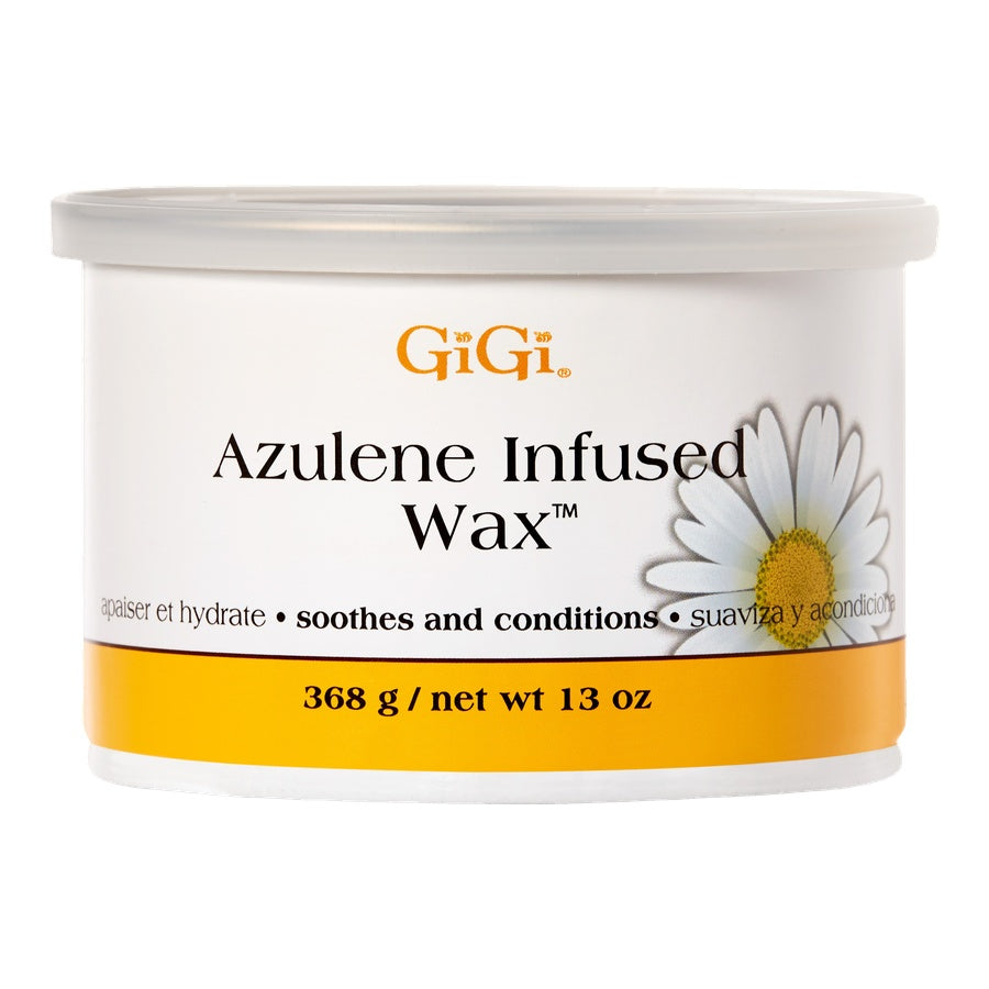azulene wax can from the front
