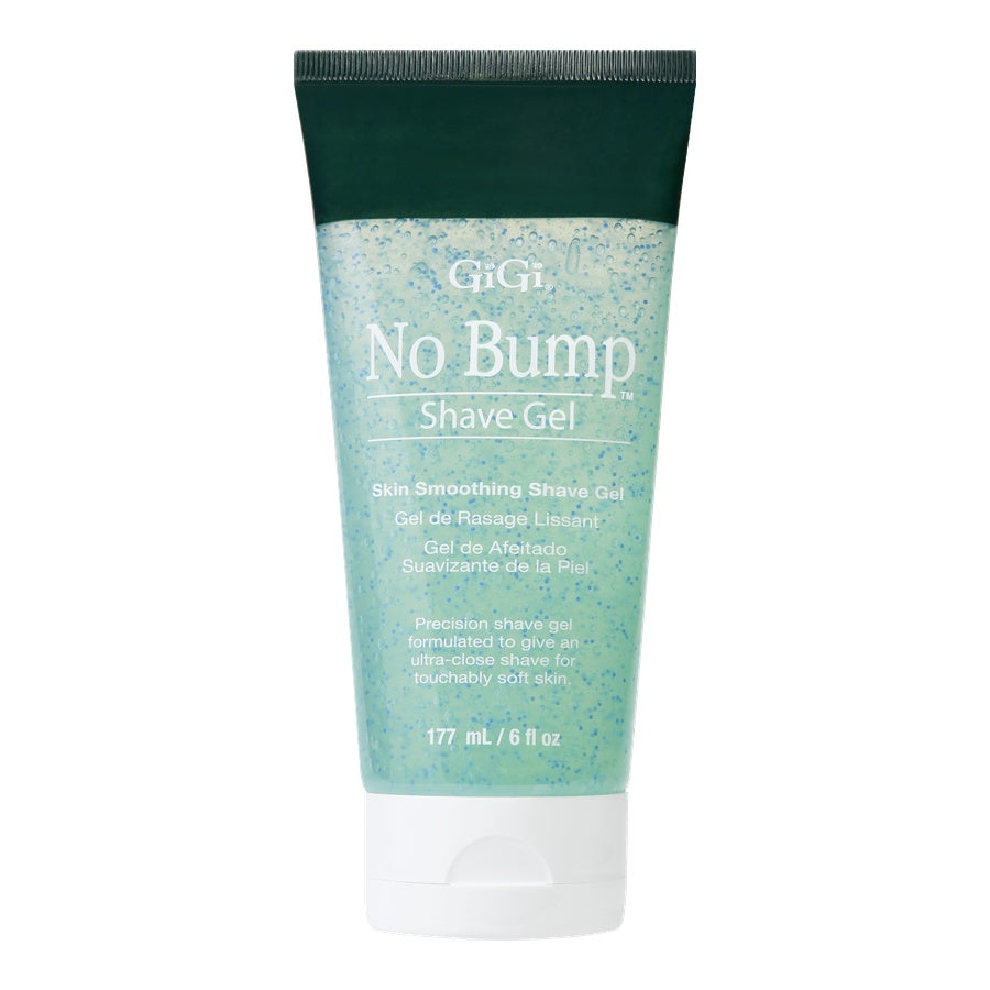 GiGi No Bump Shave Gel tube on a white background