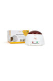 GiGi 14 Ounce Wax Warmer in front of its retail box packaging 