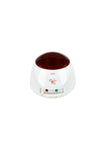 Angled top view of the GiGi 14 Ounce Wax Warmer with lid