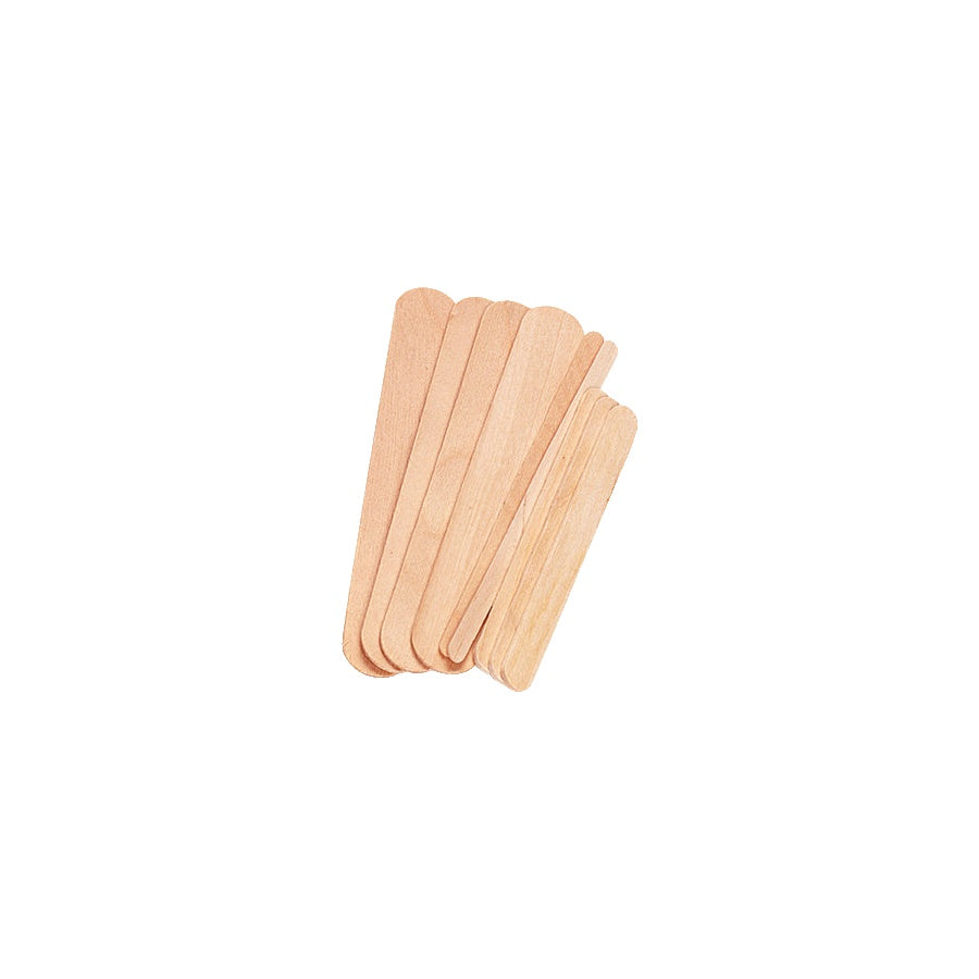 Set of applicators on a white background
