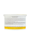 Back of GiGi Brazilian Hard Body Wax can with instructions, list of ingredients, & other product information