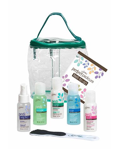 ibd Beauty Gena Feet-to-Go Kit The Nail People Professional Choice for Hard  gels and Nail Soak offs